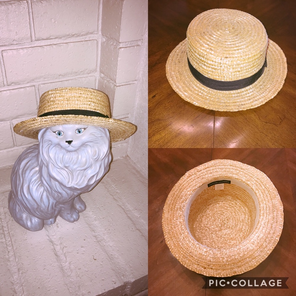 Straw spring/summer hat