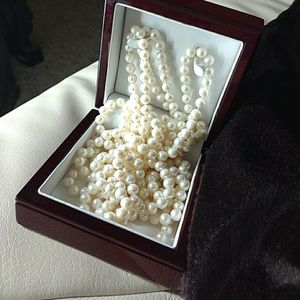 Pearl Necklace Freshwater Cultured - Endless 100"