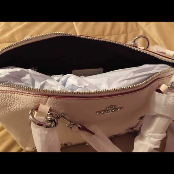 COACH F59348 SV/HA HAND BAG COLOR CHALK size M