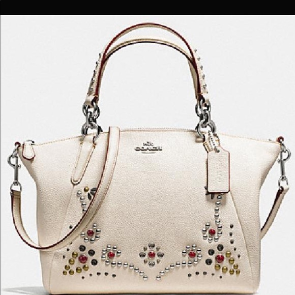 COACH F59348 SV/HA HAND BAG COLOR CHALK size M