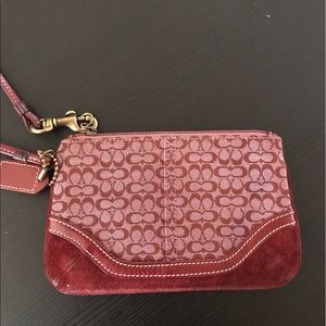 Coach wristlet
