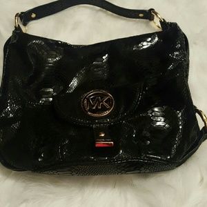 Michael Kors snake skin bag