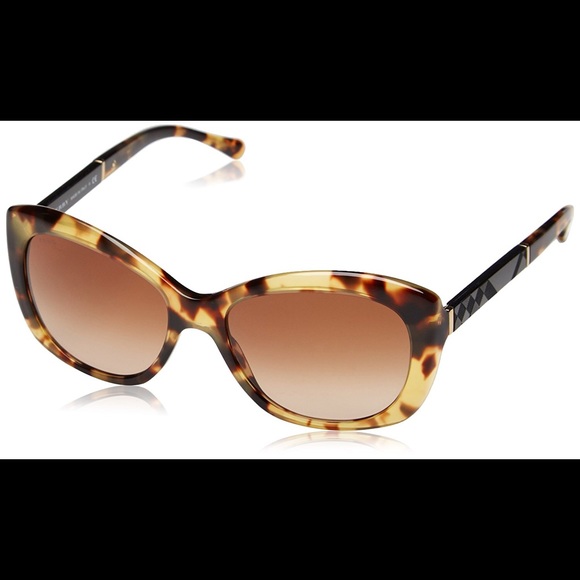 ?Burberry Blond Havana Sunglasses