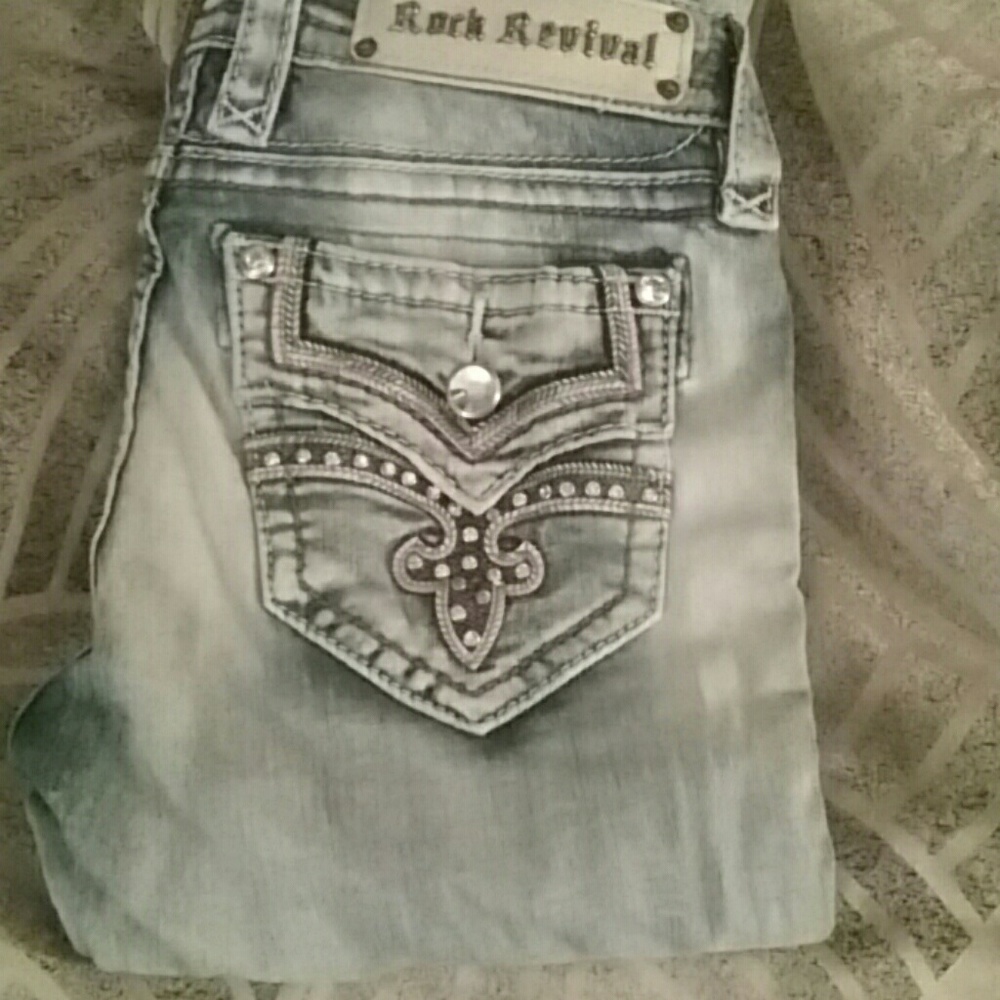 Womans rock revival jeans