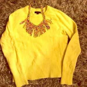 🌼🌼🌼🌈J. Crew Yellow Sweater🌼🌟🌟🌈