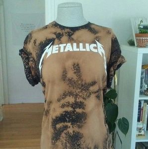Bleached Metallica Tee