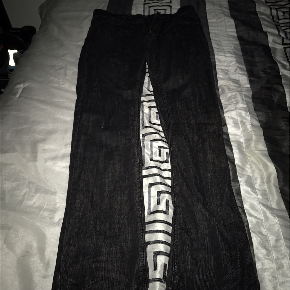 Express men's Rocco black jeans 29:32