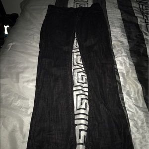 Express men's Rocco black jeans 29:32