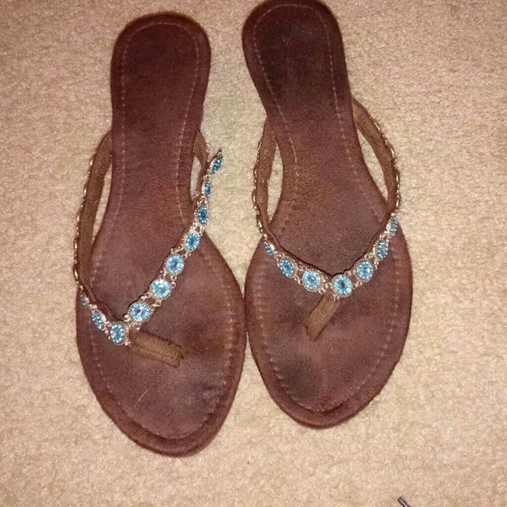 Brown sandals