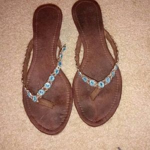 Brown sandals