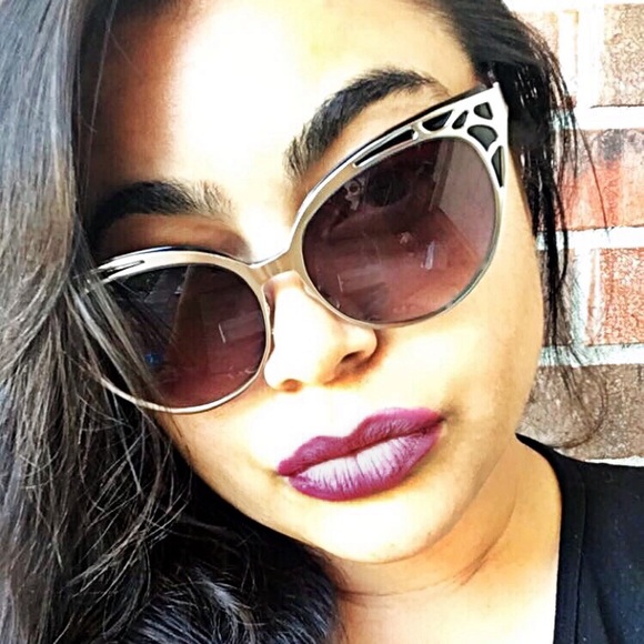 "Selina" Art Nouveau Deco Horn Rim Cat Eye - Picture 3 of 3