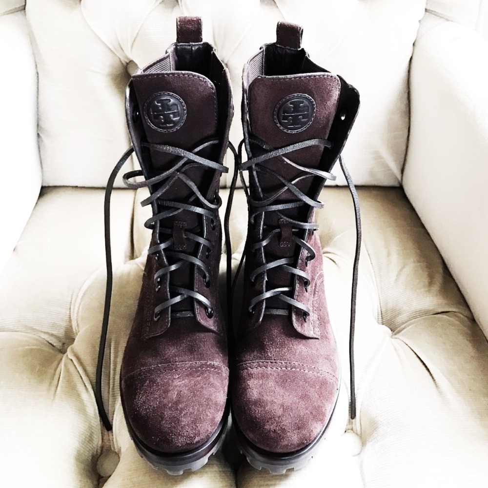 Tory Burch Combat Boot NIB - Picture 2 of 6