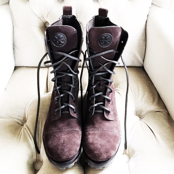 Tory Burch Combat Boot NIB - Picture 2 of 6