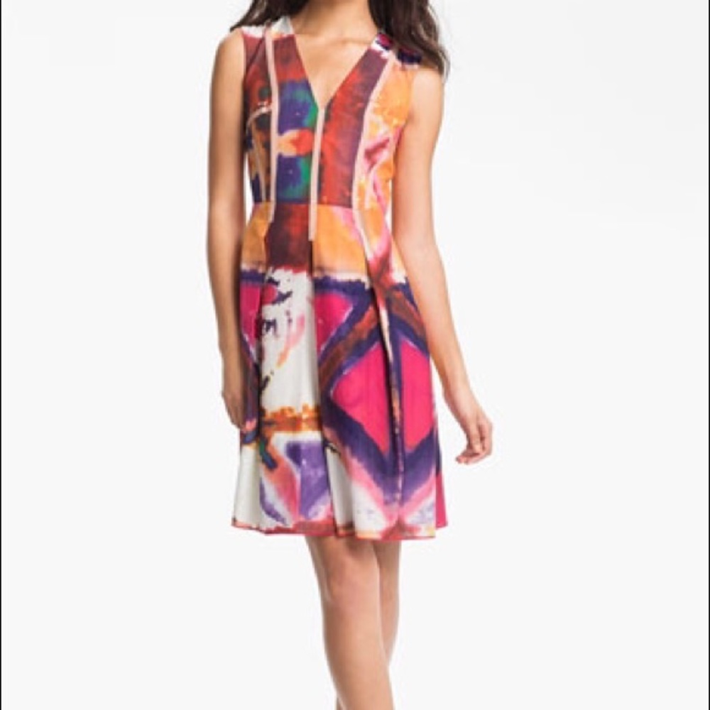NWT Rachel Roy Printed Dress - Picture 1 of 5