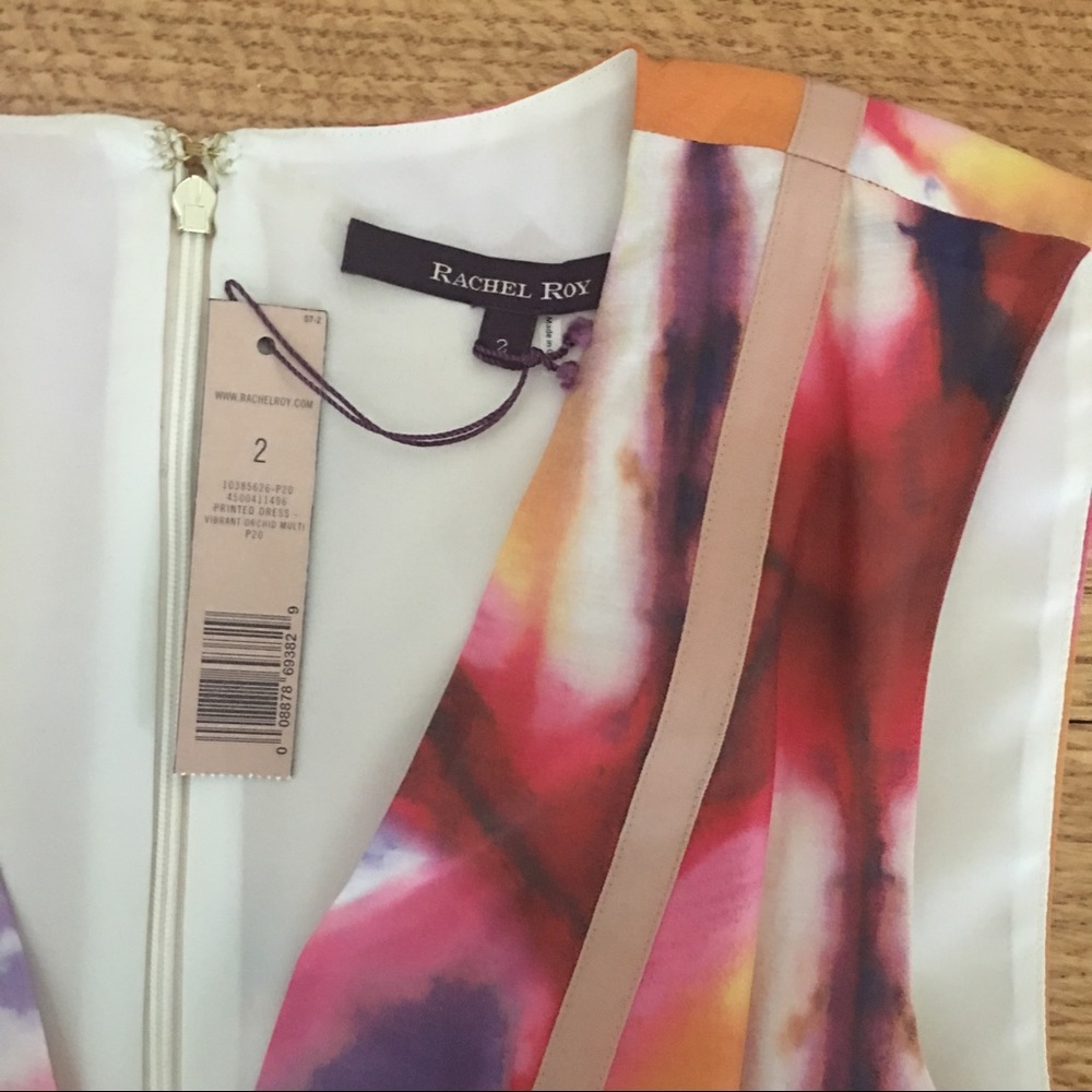 NWT Rachel Roy Printed Dress - Picture 4 of 5