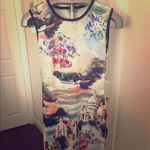 Cocoon Dress Print Dress Junior size