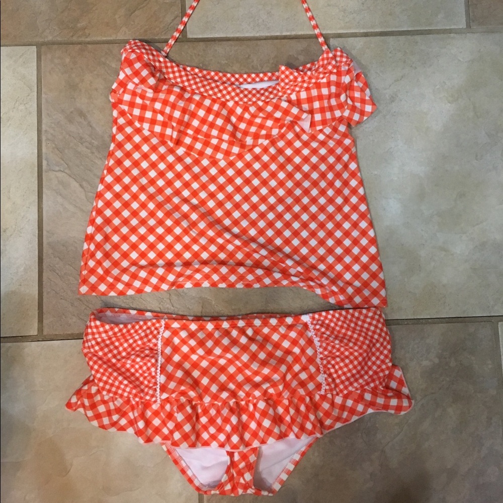 Orange Tankini