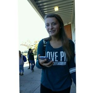 Long sleeve victoria secret pink shirt