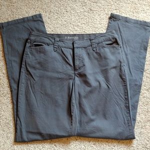 Gray dress pants