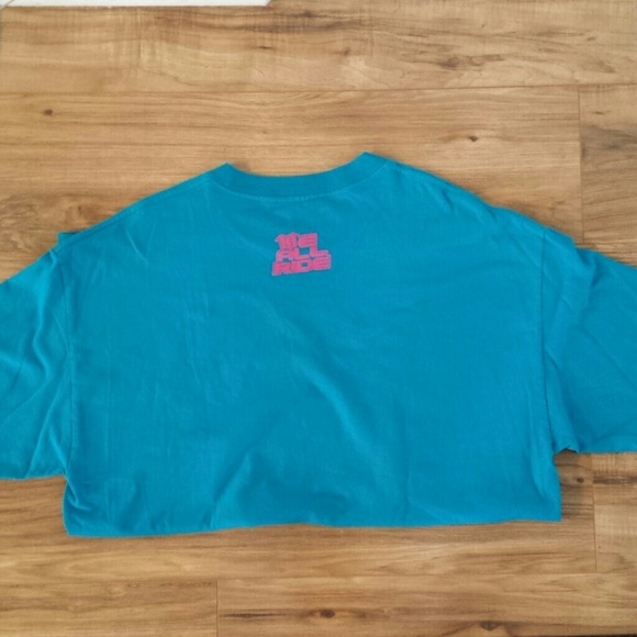 We All Ride Mens T-Shirt Graphic Tee X-Large Blue - Picture 4 of 7