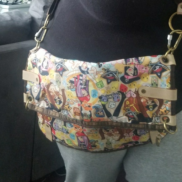 Tokidoki for LeSportsac 'Ciao Ciao Large' Flap Bag - Picture 5 of 5