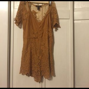 Mustard yellow romper