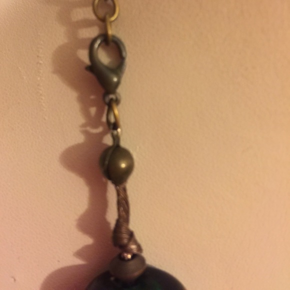 Vintage glass beads necklace - Picture 3 of 4