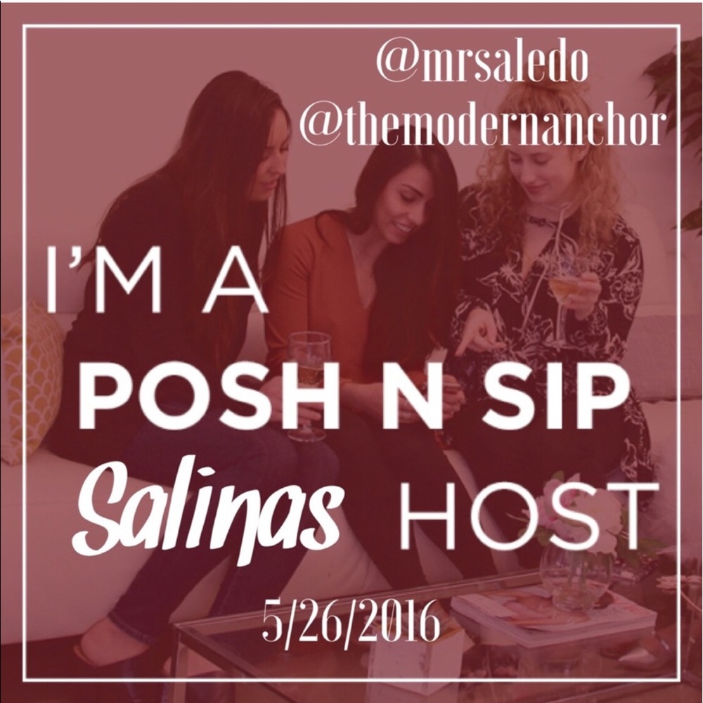 Salinas & Bay Area Poshers Join Me For: Posh N Sip
