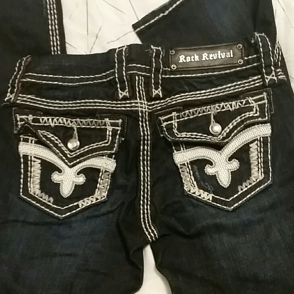 Brand New Rock Revival Jeans - Serena Easy boot - Picture 4 of 6