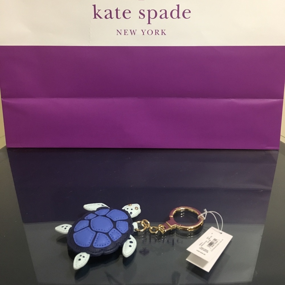 Kate Spade ♠️ Turtle Keychain🐢
