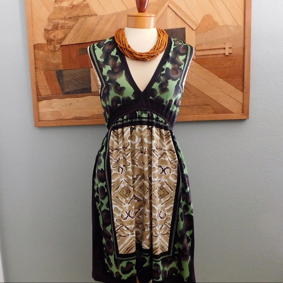 Bailey Blue Racerback Animal Print Dress - Picture 2 of 3