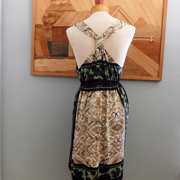 Bailey Blue Racerback Animal Print Dress - Picture 1 of 3