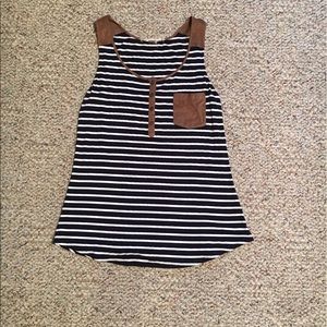 Summer stripe tank