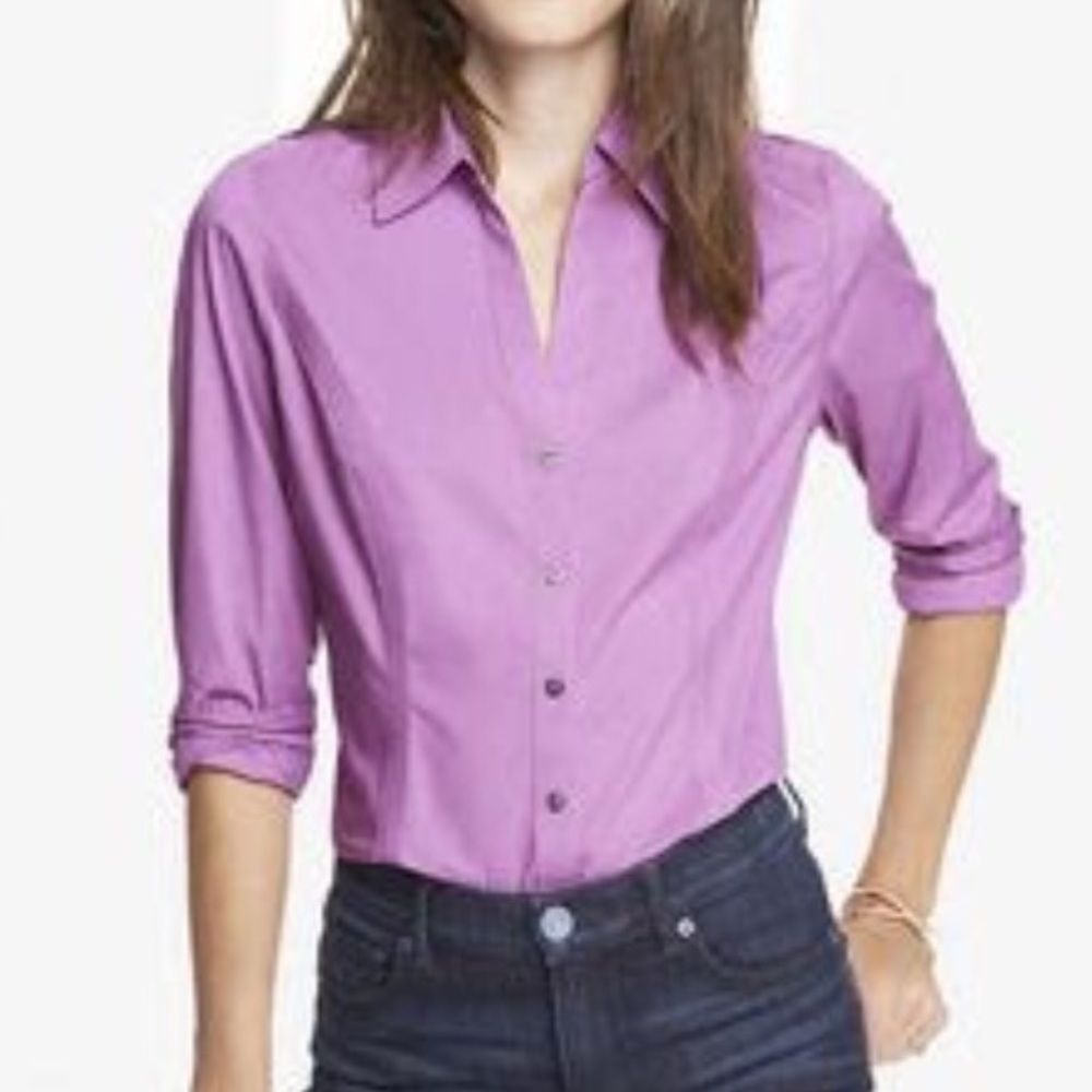 Express The Essential Button Down Shirt