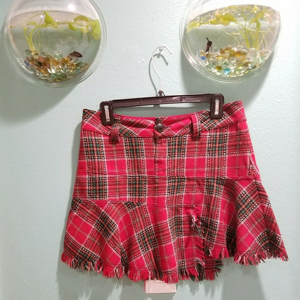 Buffalo David Bitton Plaid Skirt