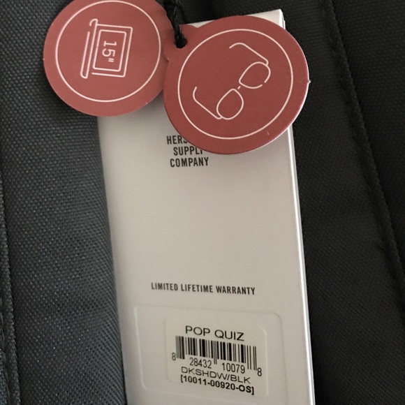 Brand new, still with tags, Herschel backpack - Picture 4 of 5