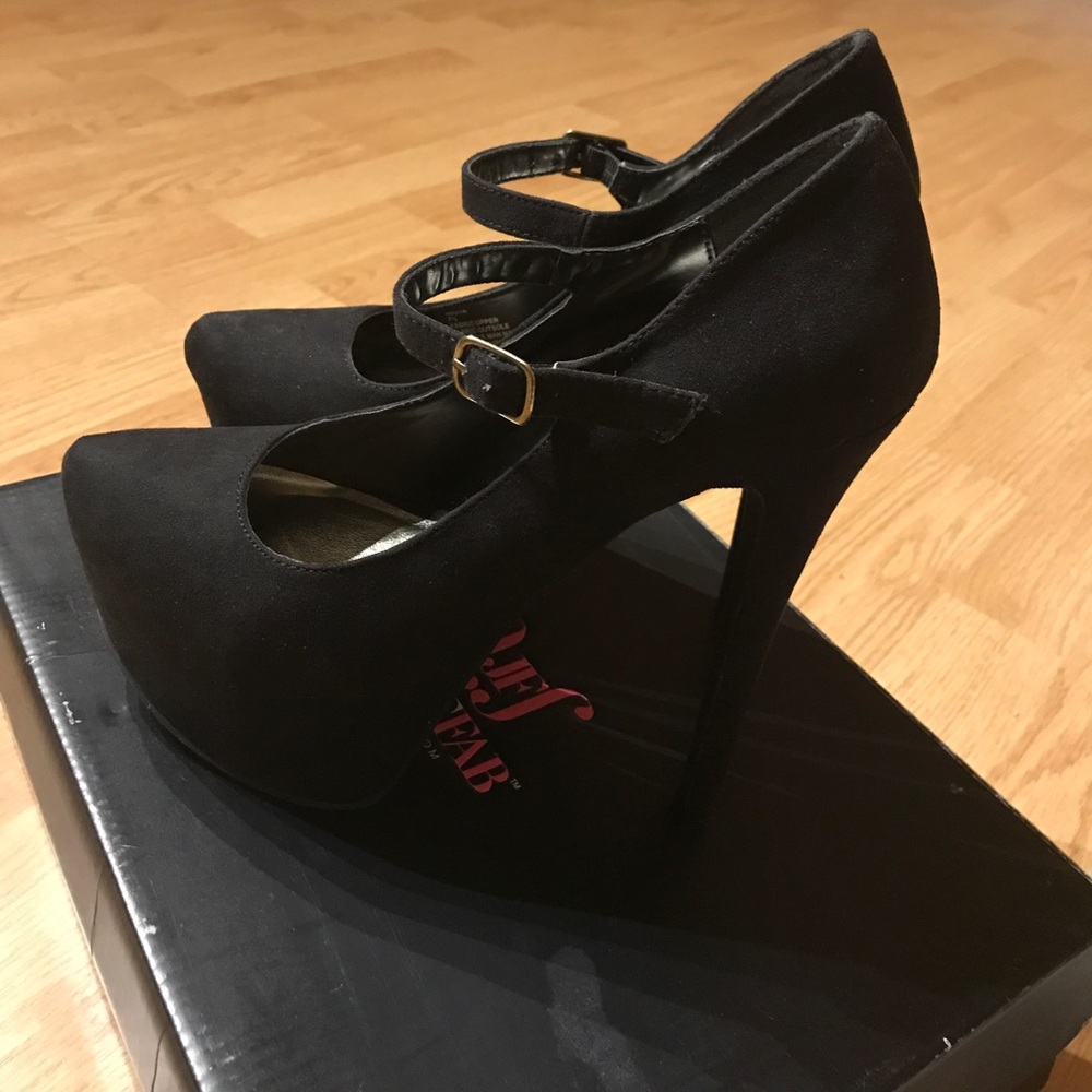 JustFab Nikita MaryJane Heels