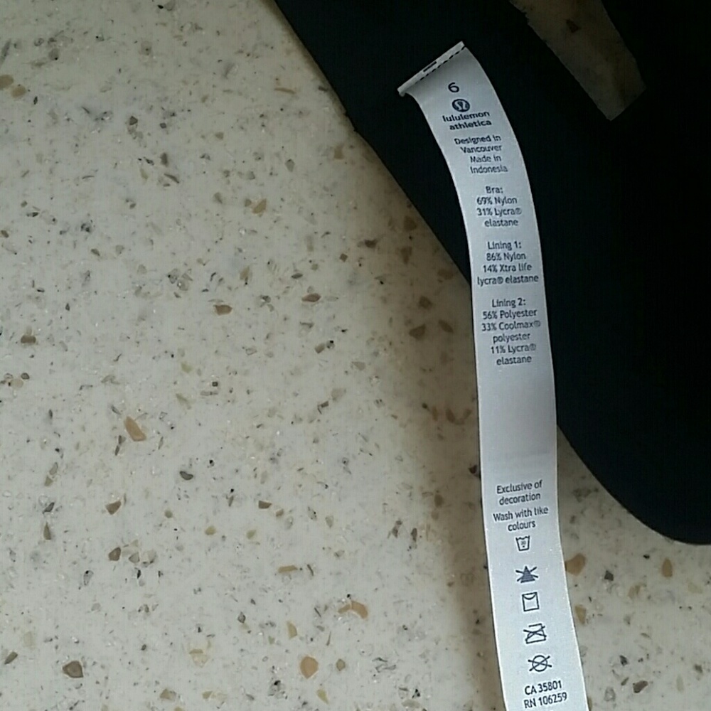 NWT Lululemon Glide and Stride Bra - Picture 6 of 8