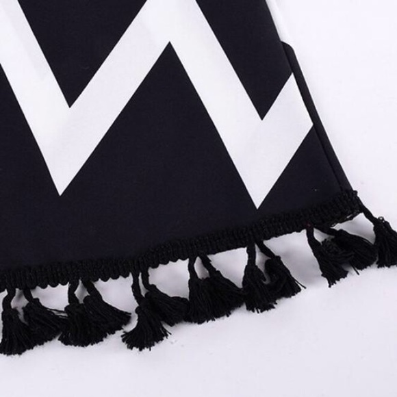 Summer tassel bikini cover up mini dress - Picture 6 of 8