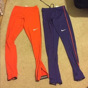 Long Nike running compressions