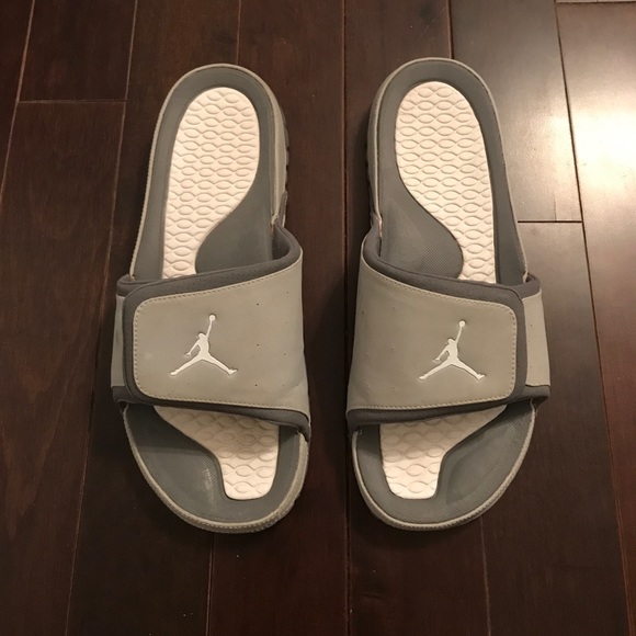 Jordan Other - White Gray Jordan sandals