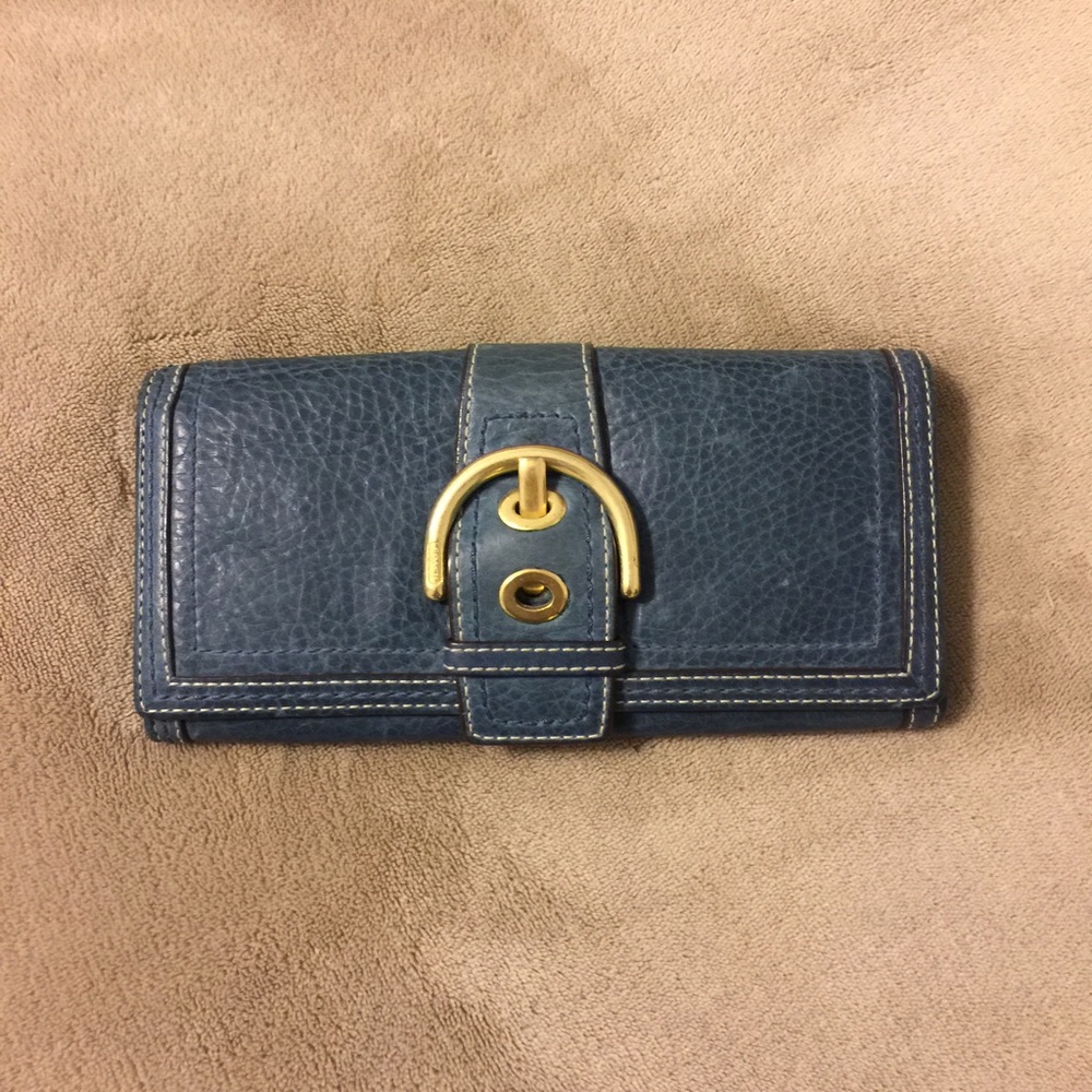 Leather Coach Wallet