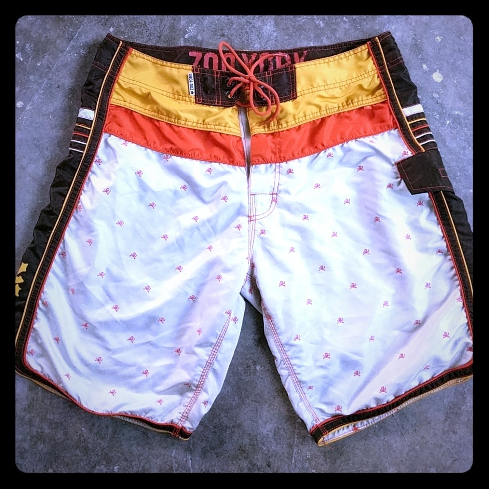 Zoo York Skull and Crossbone board shorts