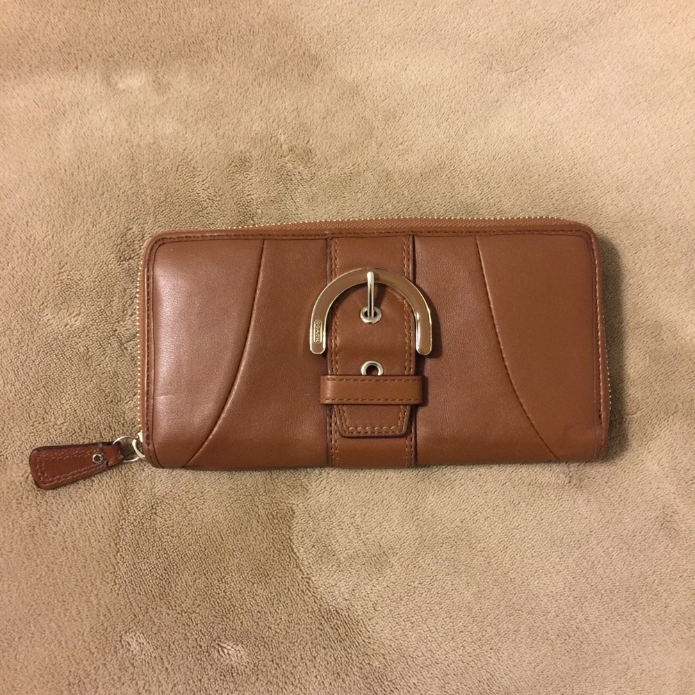 Leather Coach Wallet