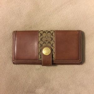 Leather Coach Wallet