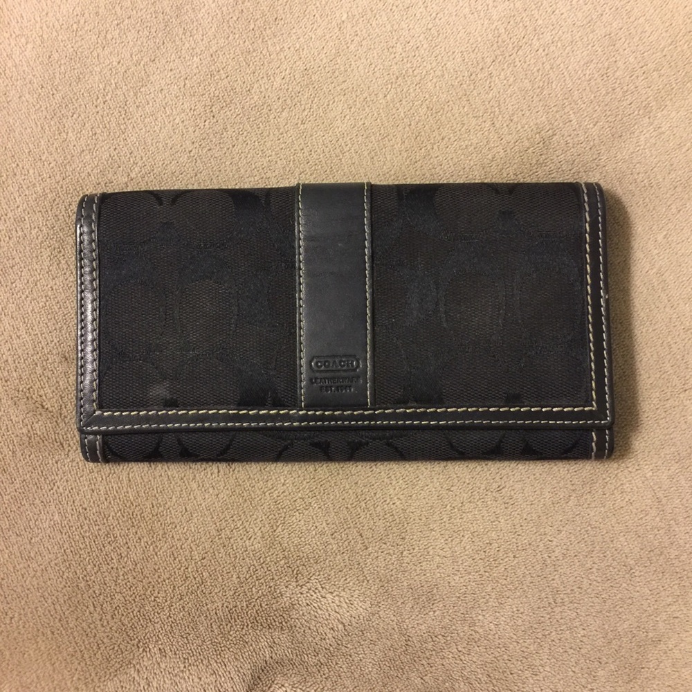Fabric Coach Wallet