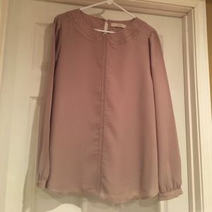 Blush blouse