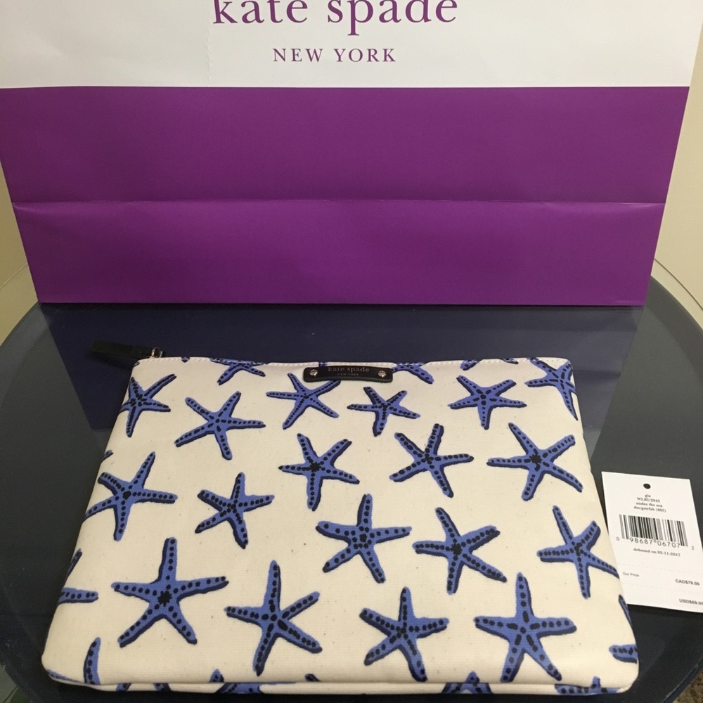Kate Spade ♠️ Starfish Clutch
