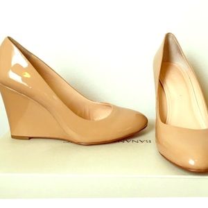 Banana Republic wedge pumps