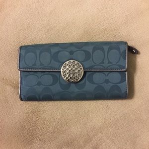Shiny Coach Wallet
